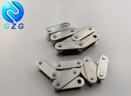 Stainless Hlau Ob Chav Pitch Conveyor Chain Ncaj Sab